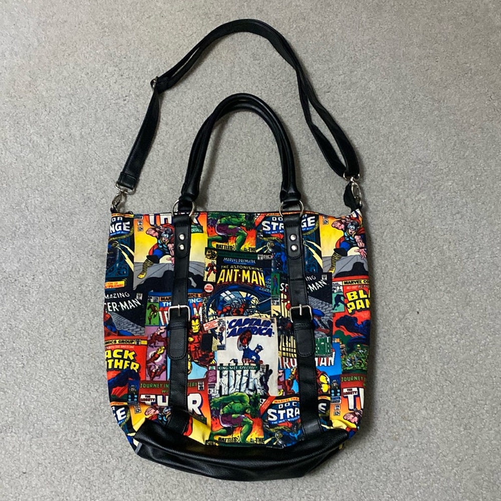 Marvel Comics Tote / Crossbody Bag